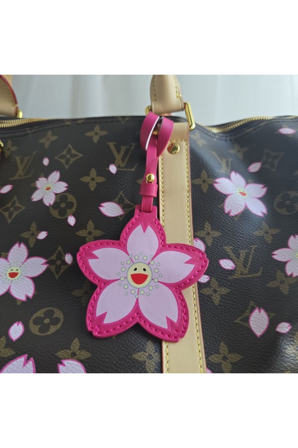 Дорожная сумка Louis Vuitton x Takashi Murakami Keepall Bandoulière 45x22 см