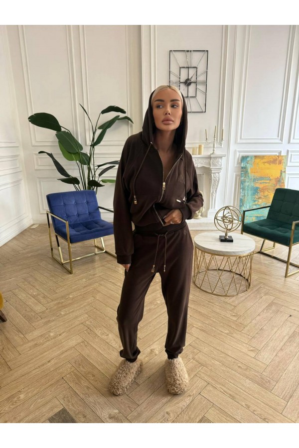 Женский вельветовый костюм Loro Piana Premium