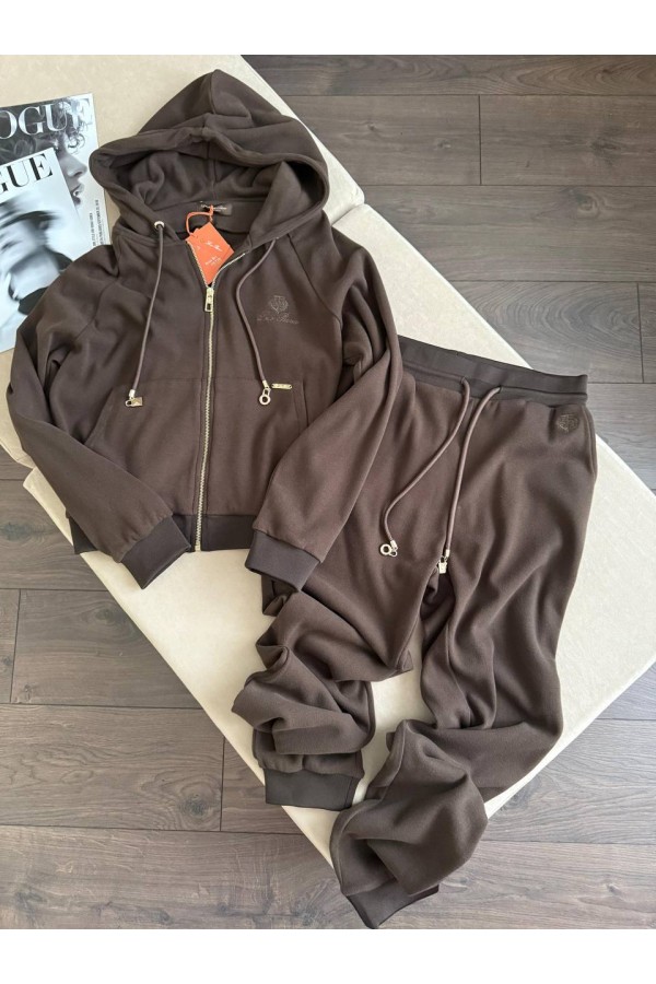 Женский вельветовый костюм Loro Piana Premium