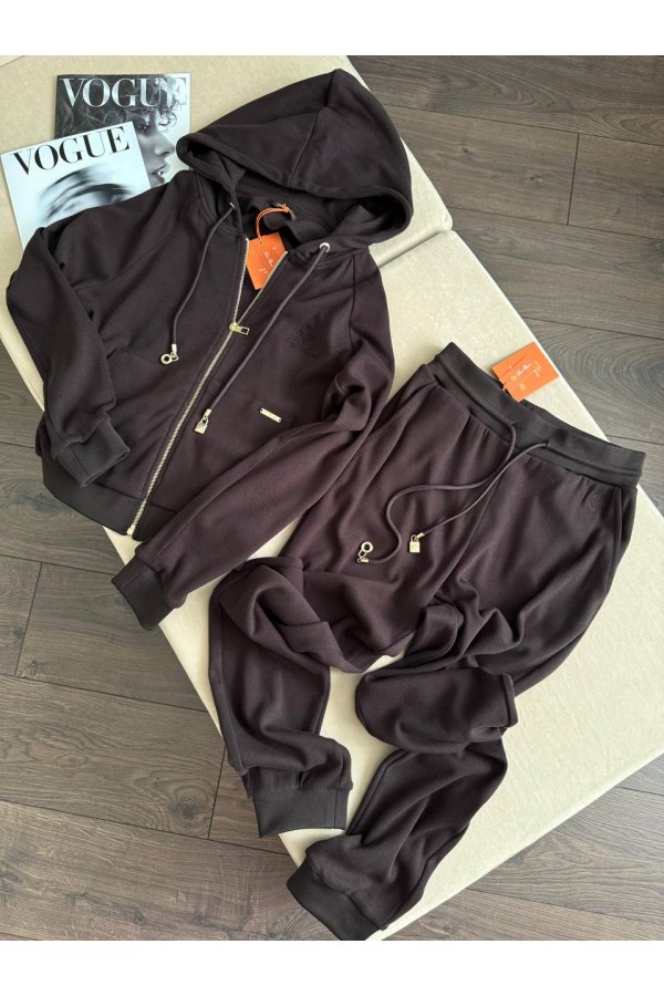 Женский вельветовый костюм Loro Piana Premium