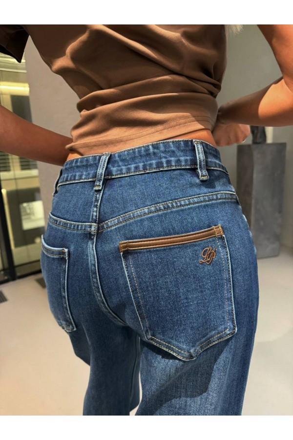 Женские джинсы Loro Piana premium - Blue