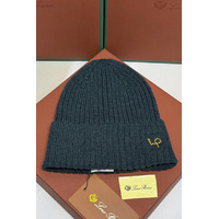 Шапка Loro Piana premium logo-embroidered - Green