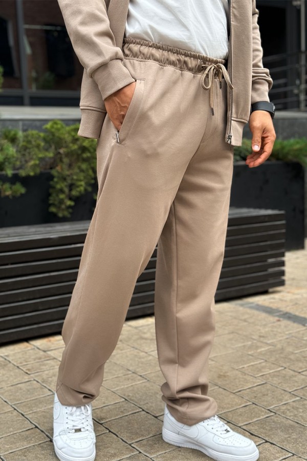 Спортивный костюм Loro Piana logo-embroidered - Beige