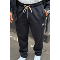 Спортивные штаны Loro Piana logo-embroidered - Black