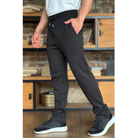 Спортивные штаны Loro Piana logo-embroidered - Black