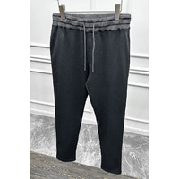 Спортивные штаны Loro Piana logo-embroidered - Black