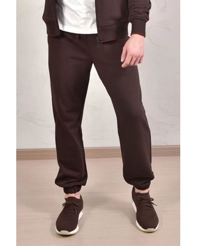 Спортивные штаны Loro Piana Premium signature logo - Brown