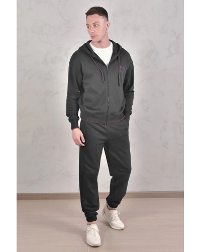 Спортивный костюм Loro Piana Premium signature logo - Grey