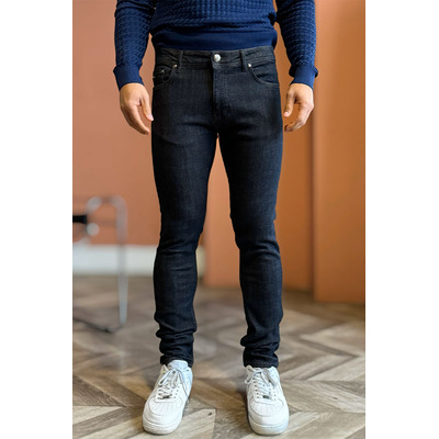 Тёмно-синие джинсы Loro Piana