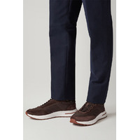 Замшевые кроссовки Loro Piana Week End Walk - Brown