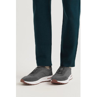 Замшевые кроссовки Loro Piana Week End Walk - Grey
