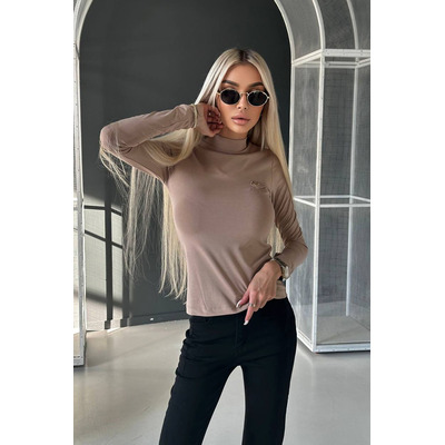 Женская бежевая водолазка Loro Piana