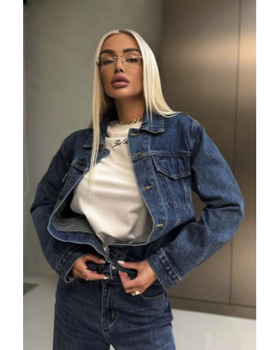 Женская джинсовая куртка Loro Piana premium - Blue