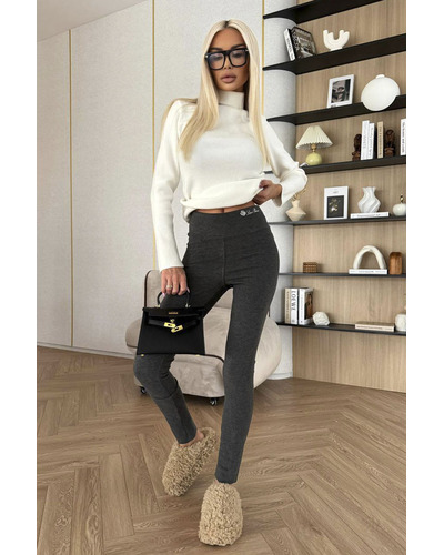 Женские утеплённые леггинсы Loro Piana Premium