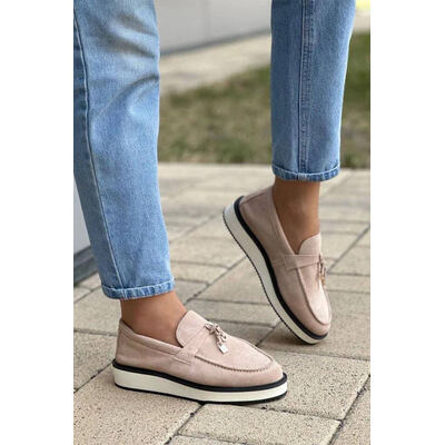 Женские замшевые лоферы Loro Piana