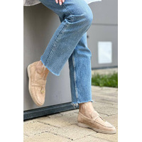 Женские замшевые лоферы Loro Piana Open Walk