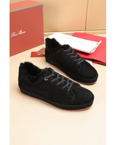 Зимние кроссовки с мехом Loro Piana