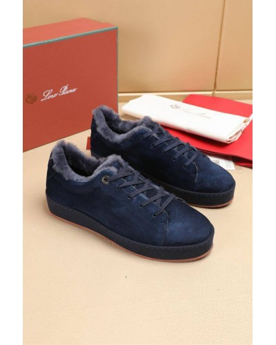 Зимние кроссовки с мехом Loro Piana