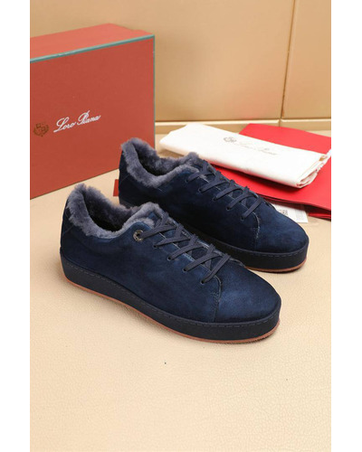 Зимние кроссовки с мехом Loro Piana