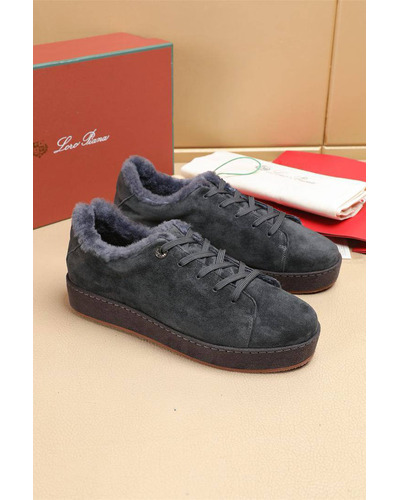 Зимние кроссовки с мехом Loro Piana