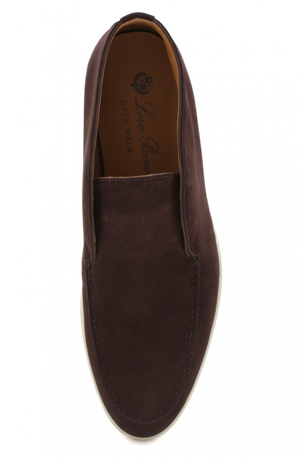 Замшевые ботинки Open Walk темно-коричневые