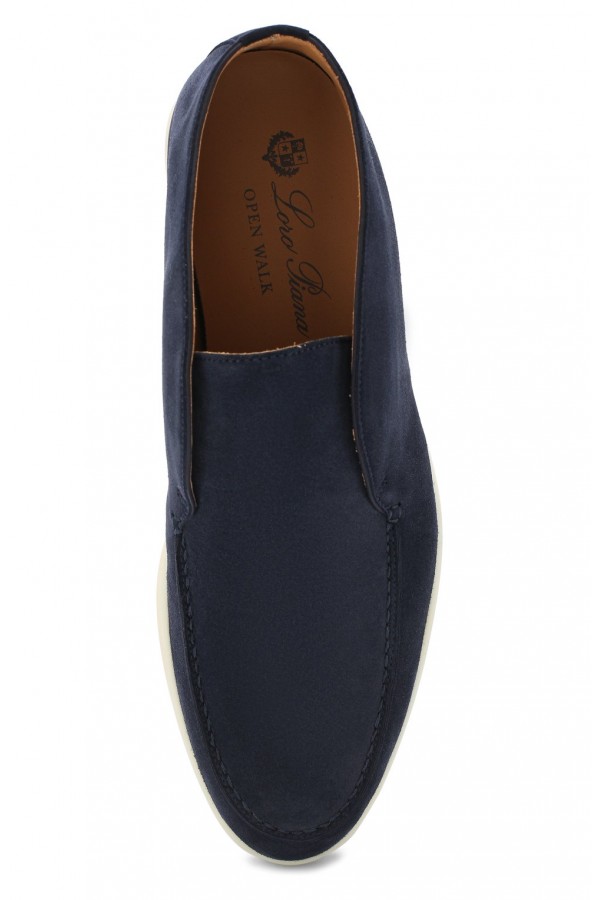 Замшевые ботинки Open Walk темно-фиолетовые