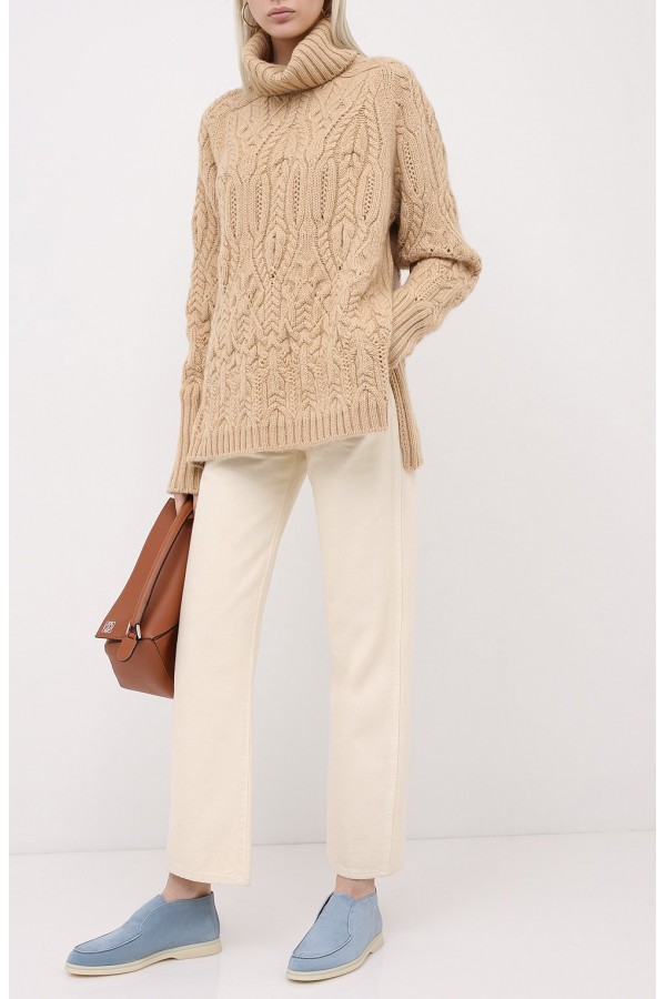 Замшевые ботинки Open Walk голубые