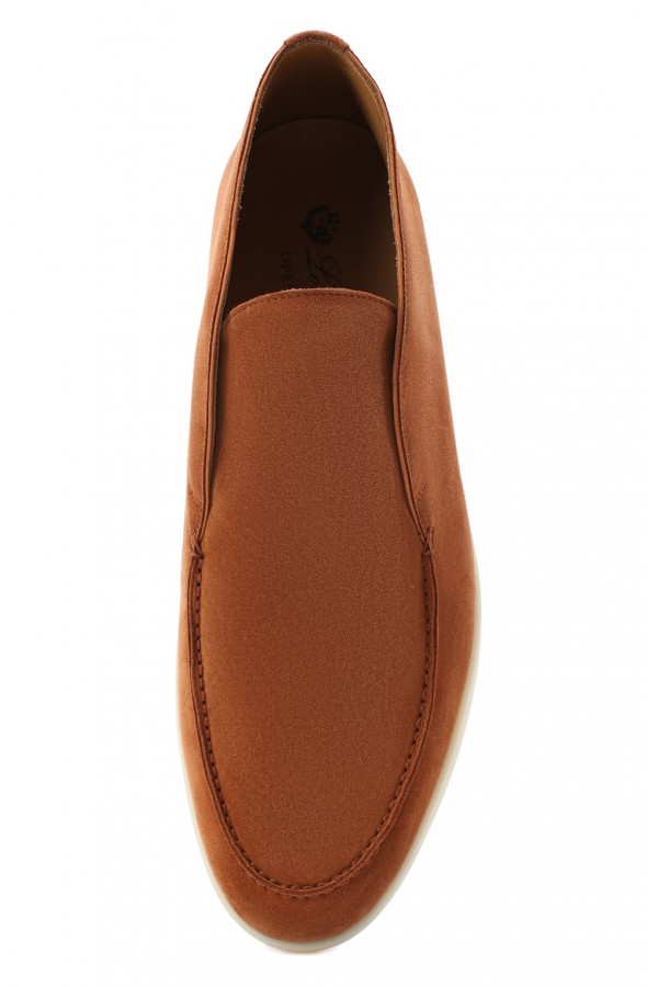 Замшевые ботинки Open Walk каштановые