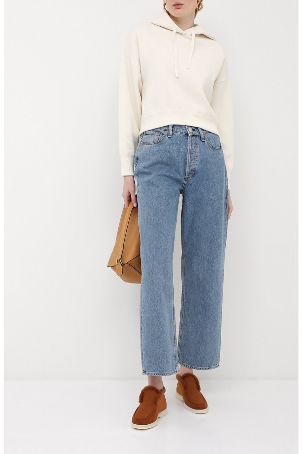 Замшевые ботинки Open Winter Walk оранжевые