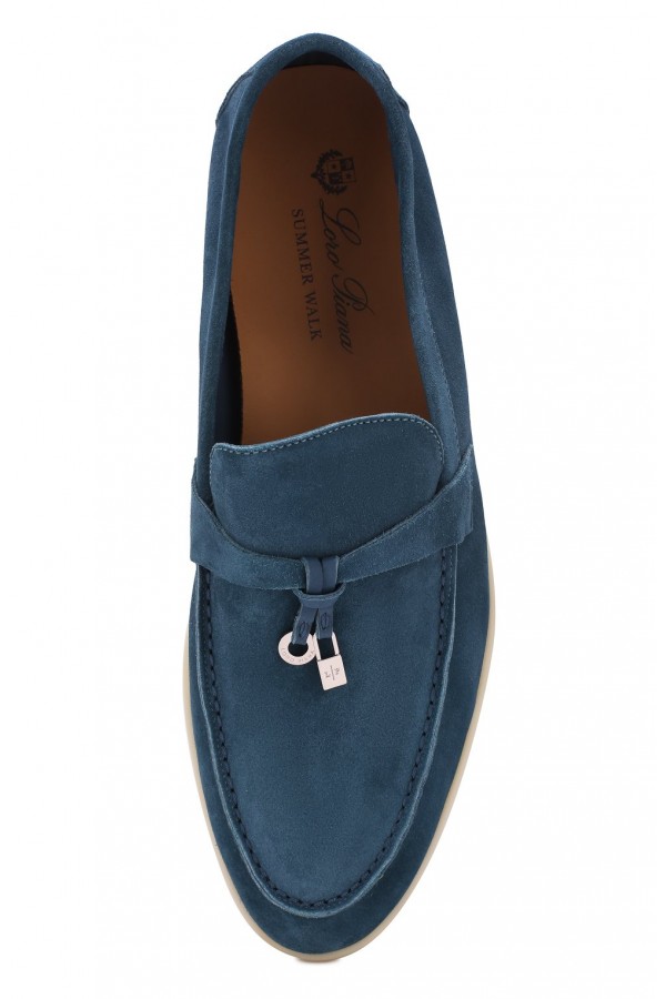 Замшевые лоферы Summer Charms Walk синие