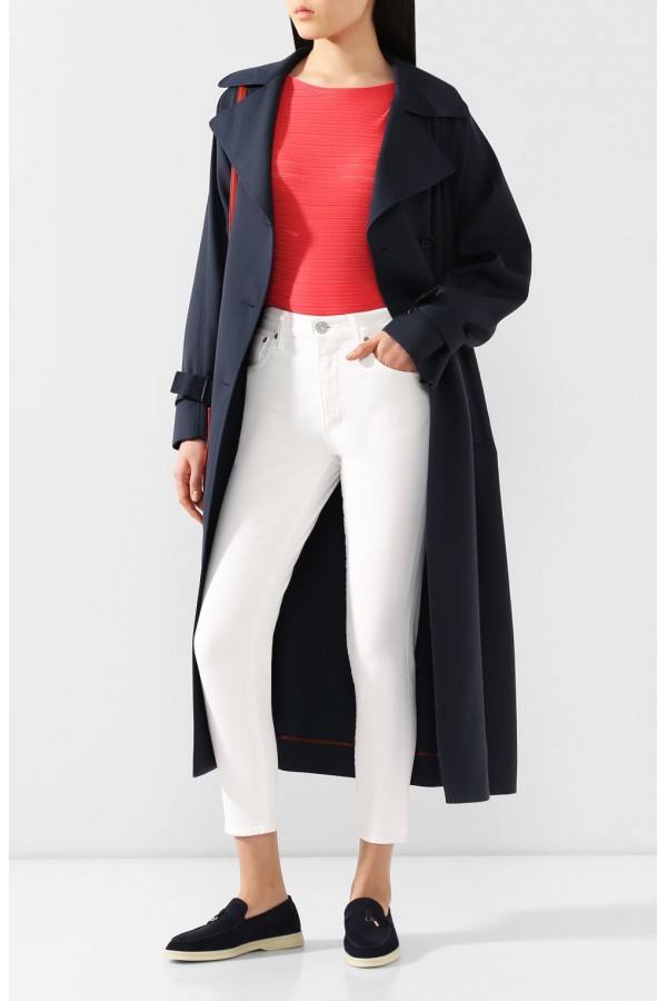 Замшевые лоферы Summer Charms Walk черные