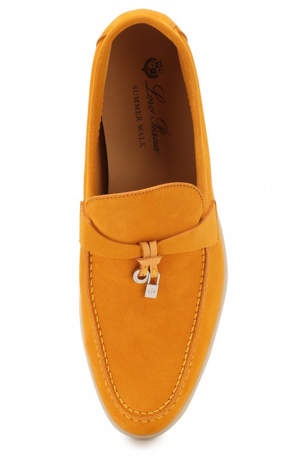 Замшевые лоферы Summer Charms Walk  желтые