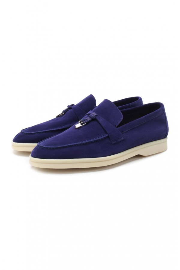 Замшевые лоферы Summer Charms Walk ярко-синие
