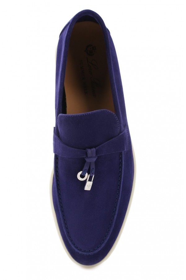 Замшевые лоферы Summer Charms Walk ярко-синие