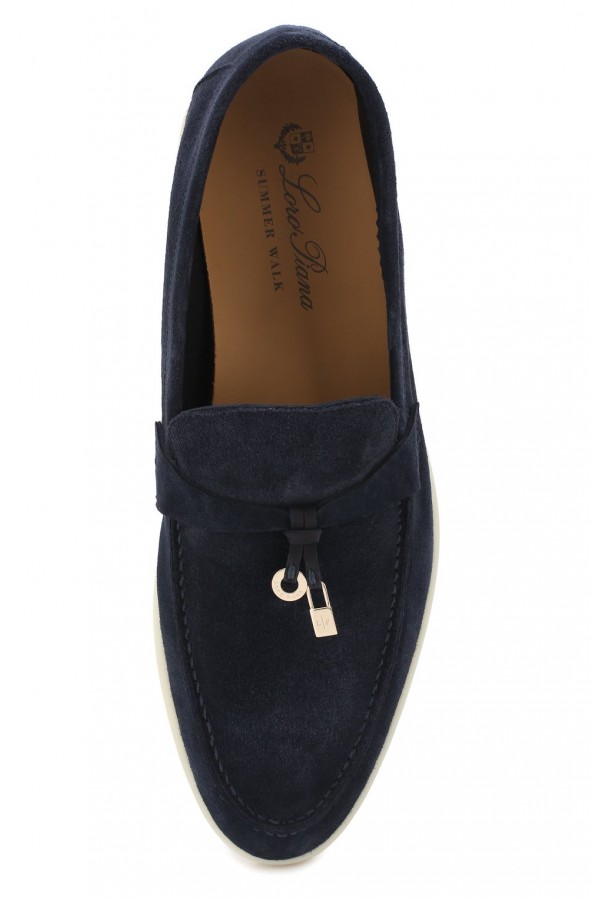Замшевые лоферы Summer Charms Walk темно-синие