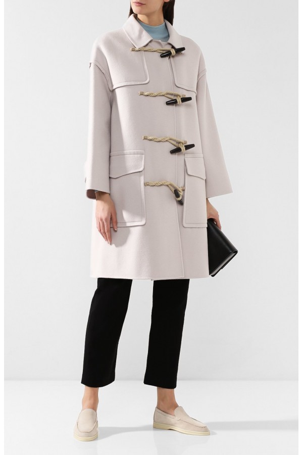 Замшевые лоферы Summer Walk молочные