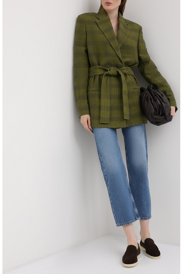 Замшевые лоферы Summer Walk шоколадные