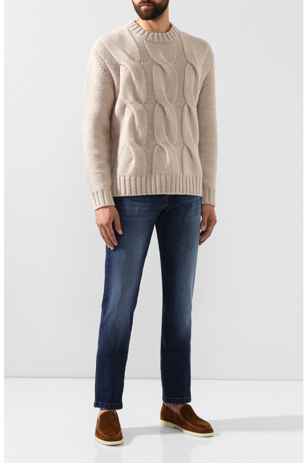 Замшевые лоферы Summer Walk коричневые